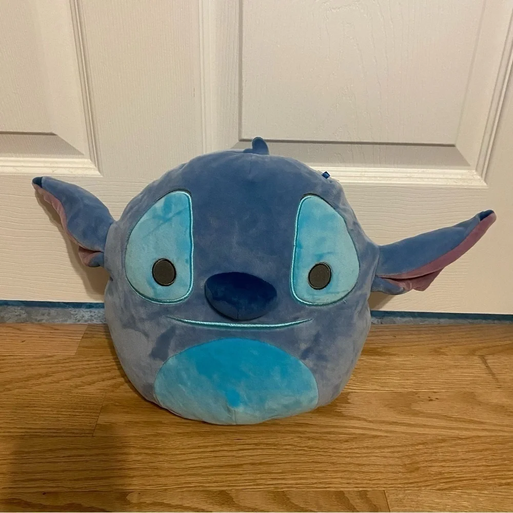 Disney Stitch Squishmallow Kids Toy Blue Plush Lilo Parks Land Cruise World